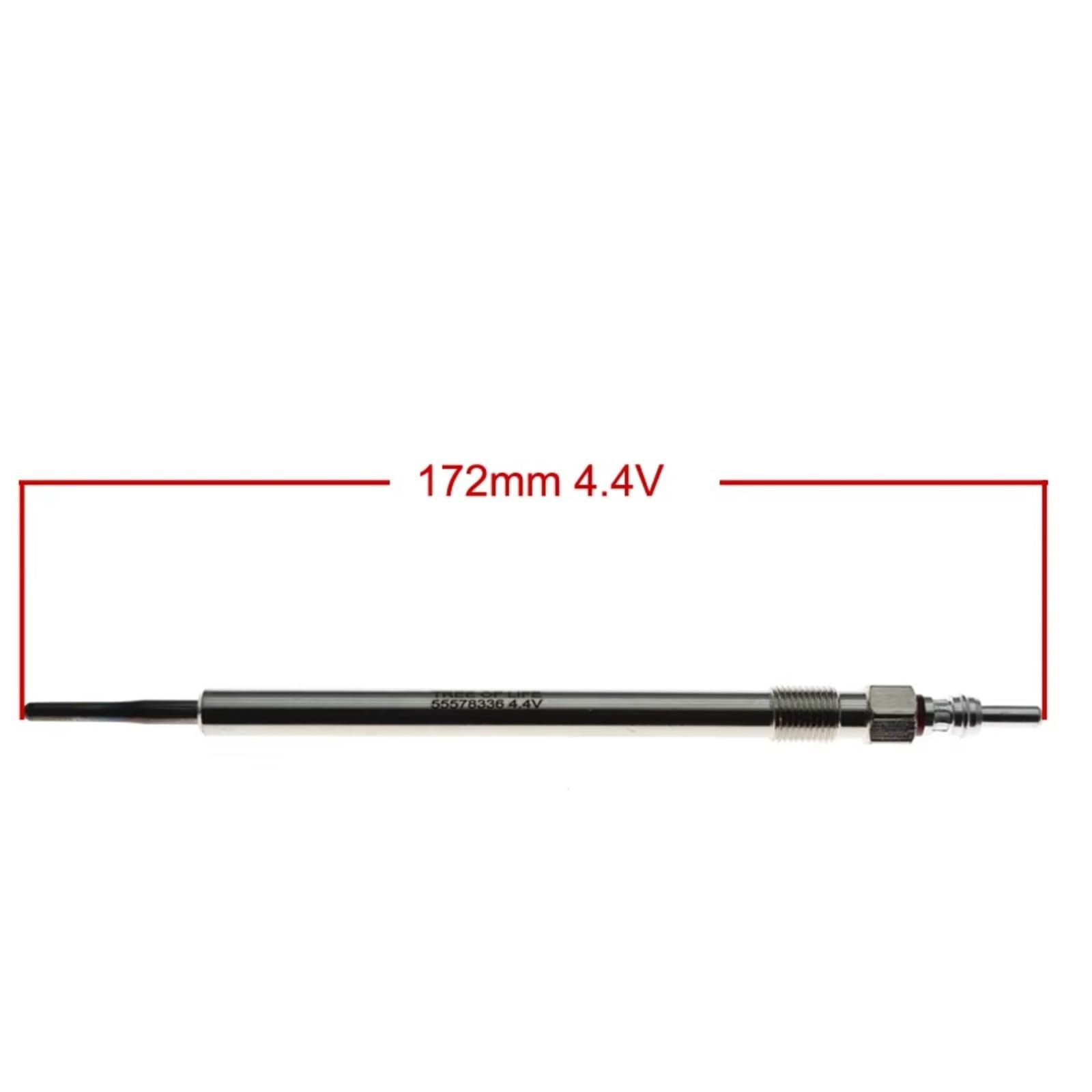 Kit candelette di preriscaldamento per Opel, Insignia AB, Zafira C, Antara 2.0 CDTI, Motore B20DTH, candelette di preriscaldamento a Doppio Nucleo 4.4V 55578336