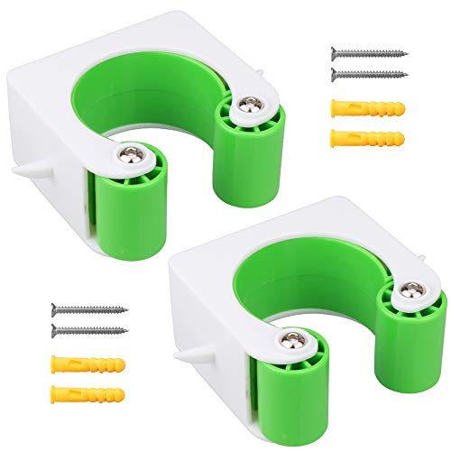 2 Stücke Fahrrad Wandhalterung Parkschnalle Fahrradhalter Wandhalterung Wandhalterung Gepäckträge für Indoor Outdoor Wandmontage von