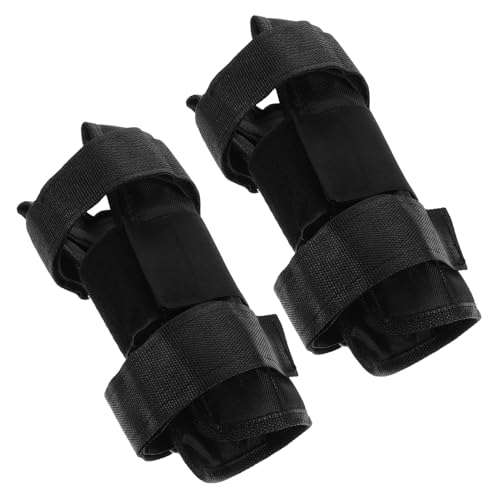 BESPORTBLE 1 Par Bolsa De Polaina Con Peso Suministros Para Correr Al Aire Libre Pesas Para Las De Las Mujeres Tobilleras Reutilizables Cubiertas De Tobillo Tela Oxford Black