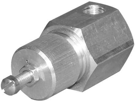 IAC 250017-280 Sullair Metal Globe Valve Pressure Regulator, 2 Ports, 1/2 inch NPT Outlet, Stainless Steel or Brass Finish