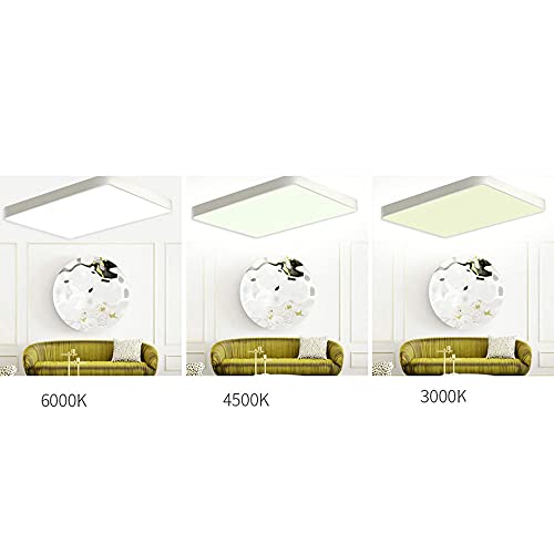 Grand lustre moderne carré LED pour éclairage de plafond intérieur réglable