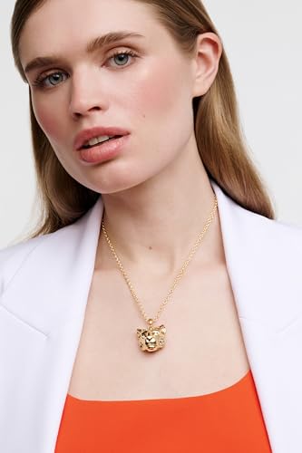 Collier pendentif léopard femme Karen Millen bijoux tendance - 3