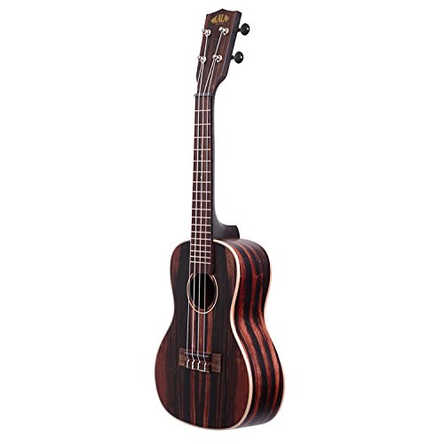 Kala KA-EBY-C Striped Ebony Concert Ukulele Bundle with Hard Case, Tuner, Austin Bazaar Instructional DVD, and Polishing… - Les Beatles, Paul McCartney, John Lennon, RIngo Starr, George Harrison Kala KA-EBY-C Striped Ebony Concert Ukulele Bundle with Hard Case, Tuner, Austin Bazaar Instructional DVD, and Polishing… – Image 6