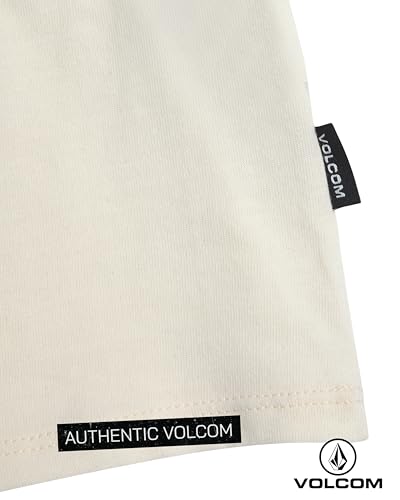 Image of Volcom Baby Boys Swim Set - 2 Piece Short Sleeve Swim Shirt Graphic Tees & Board Shorts - Infant Toddler Little Boys Swimsuit