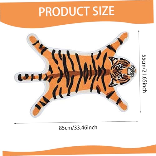 Tapis tigre de bain mignon pour réveiller la déco de vos pièces