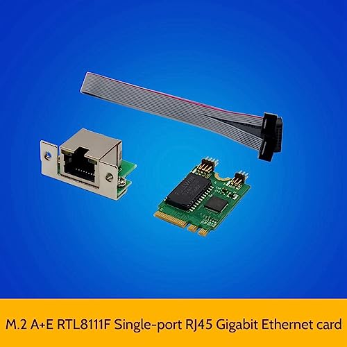 RTL8111F Carte Réseau Mini PCIE M.2 Double Clé A E Gigabit 1000M