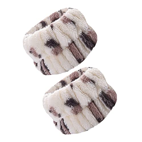 吸収性リストバンド マイクロファイバー 洗顔リストバンド ソフト スパ フェイスウォッシュ リストバンド 伸縮性リ吸収性 ストバンド 汗止めバンド 女性用 液体が腕にこぼれるのを防ぎます