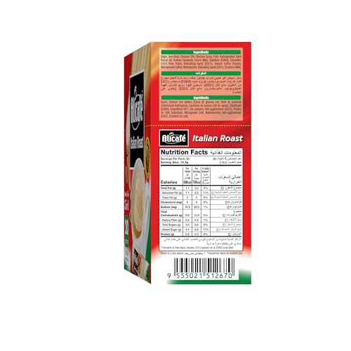Alicafe Italian Roast 3 In 1 Instant Coffee 20 x 16.5g