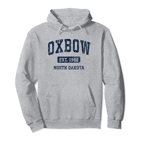 Sweat à Capuche Oxbow North Dakota Cover