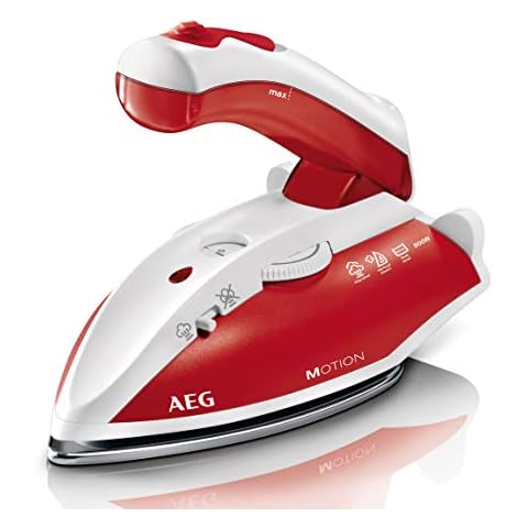 AEG DBT 800 Plancha de Vapor de Viaje con Suela de Acero Inoxidable y Mango Ergonómico Cover