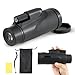 FOCUHUNTER 12x50 Magnification Monocular Telescope, Fully Multi-Coated Lenses, Shockproof Waterproof Portable Handheld Telescope with Carrying Rope for Bird Watching Outdoor Sports