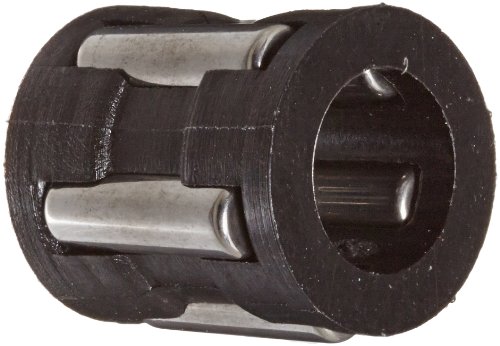 INA K3X6X7TN Needle Roller Bearing, Cage and Roller, Single Row, Polyamide Nylon Cage, Open End, Metric, 3mm ID, 6mm OD, 7mm Width, 47000rpm Maximum Rotational Speed