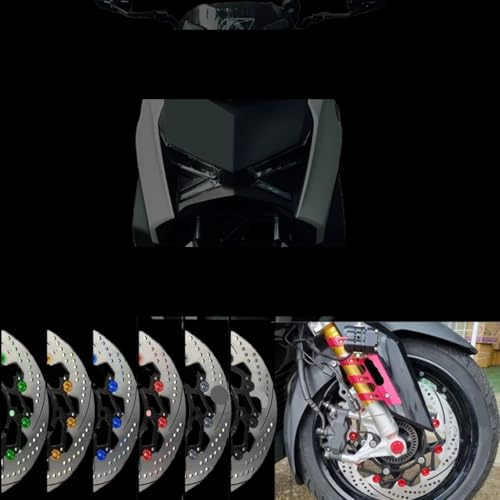 Disque de frein moto XMAX 300 modification adaptateur 300mm