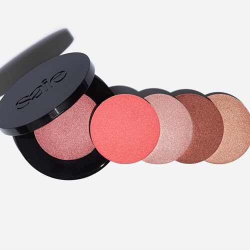 Saie Glow Sculpt Multi-Use Highlighter + Cream Blush Refill - Lightweight with Hyaluronic Acid + Micropearl for Radiant, Glowing Skin - Mauveglow (.02 oz)