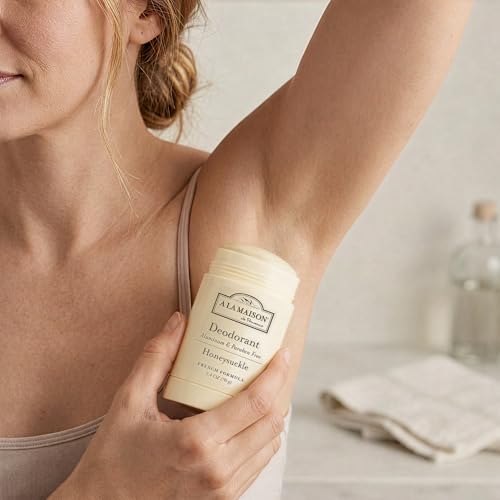 Image of A La Maison Honeysuckle Deodorant Aluminum-Free Paraben-Free for Women, Men | 2.4 oz,Honeysuckle