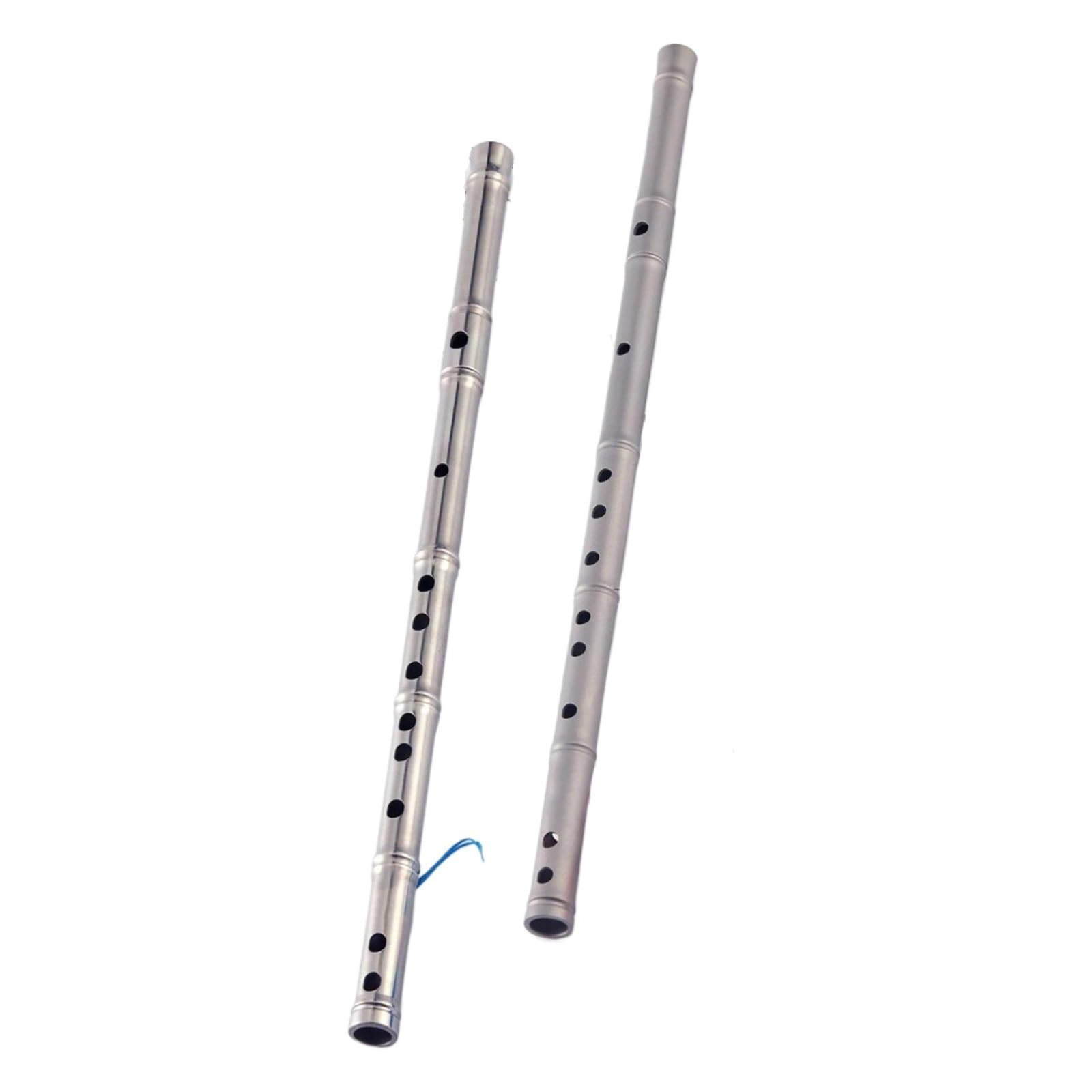 Flauta De Bambú De Aleación De Titanio Instrumento Musical Profesional De Metal Engrosado Exquisito Flauta Un Instrumento De Viento De Madera