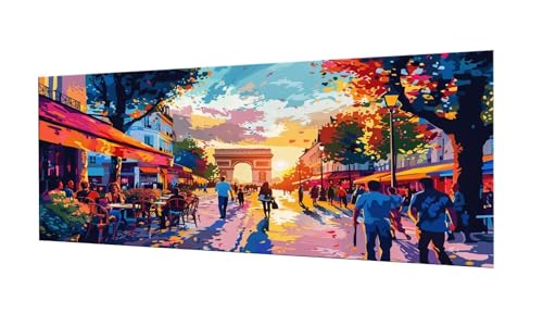 Kit complet diamant painting adulte Paris pour sublimer votre décoration murale de salon