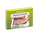 COMPLEMENTO ALIMENTICIO: Digestíssimoh! es un complemento alimenticio elaborado a base de celulosa, crustáceos, Proteasas, extracto de raíz de jengibre, antiaglomerantes y almidón fermentado de arroz JENGIBRE: Ayuda a mantener digestiones más ligeras...