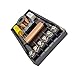 Audiotek -CX2-300 Watts Maximum Power 2 Way 4 Ohm Car Audio Passive Crossover Networks/High and Low Frequency Response/Crossover- 3500 kHz (Pack of 2)