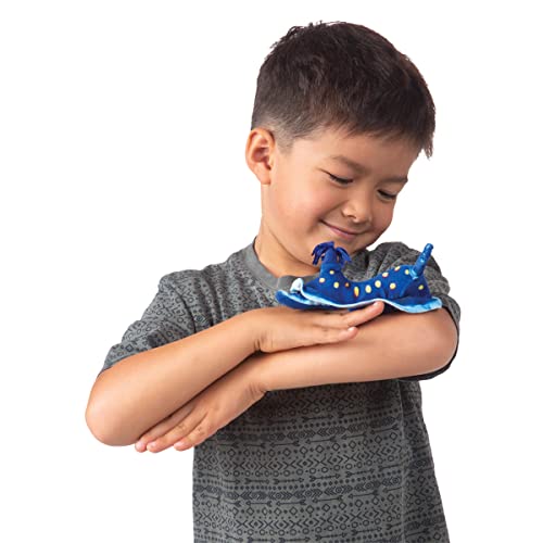 Folkmanis Mini Blue Nudibranch Finger Puppet #TOP4