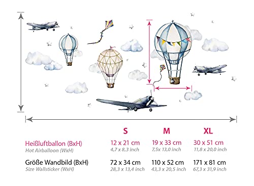 Little Deco DL707-4 - Adesivo da parete, per