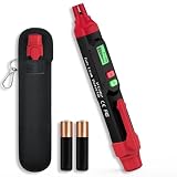 Gas Leak Detector, PT202 Portable Natural Gas Leak Alarm Locate Gas Leaks of Combustible Gases Like Methane, LPG, LNG, Fuel for Home(Includes Battery x2 & Carrying Pouch) (Black)