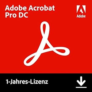 Adobe Acrobat Pro DC | Pro | 1 Jahr | PC/Mac | Download