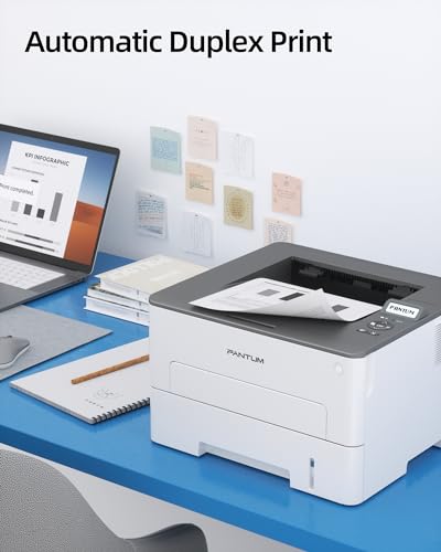 Pantum P3018DW Impressora a laser sem fio, monocromática, automática, duplex, impressoras a laser Wi