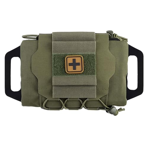Sac de survie d'urgence Molle avec rouleau médical et poignée de transport pour kit IFAK tactique