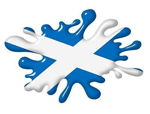 3D Stile stampa effetto SCOZIA SCOZZESE BANDIERA