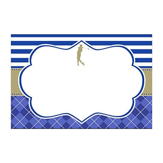 30 Blank Invitations and Envelopes Set