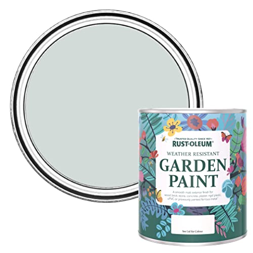 Rust-Oleum Light Grey Mould Resistant Garden Paint in Matt Finish - Dove 750ml
