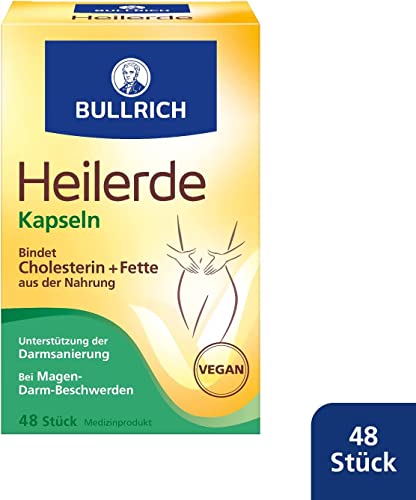 Bullrich Heilerde Kapseln | Linderung von Magen-Darm-Beschwerden und Unterstützung bei der Darmsanierung | Bindet… - Image 4
