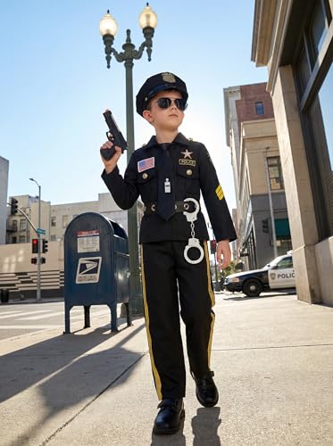Disfraz Completo de Policía para Niños y Niñas miniatura 2