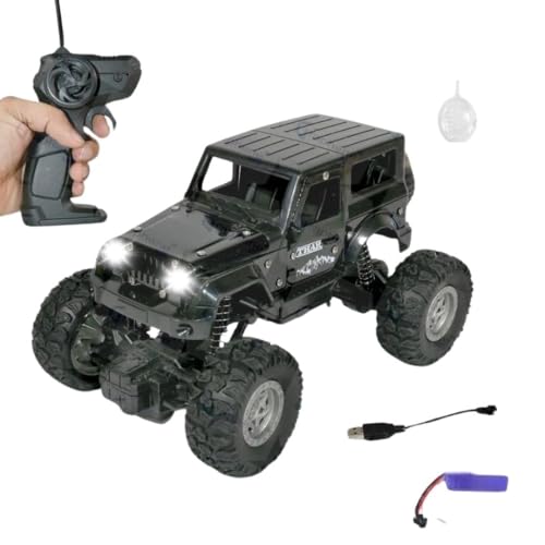 Image of GRAPHENE Remote Control Car for Kids Rechargeable Thar Smoke Car Rock Crawler Water Mist High Speed 4 * 4 Toy Car Monster Truck with 2Speed Lithium Battery 4WD RC Racing Car Gift for Kids, Multicolor