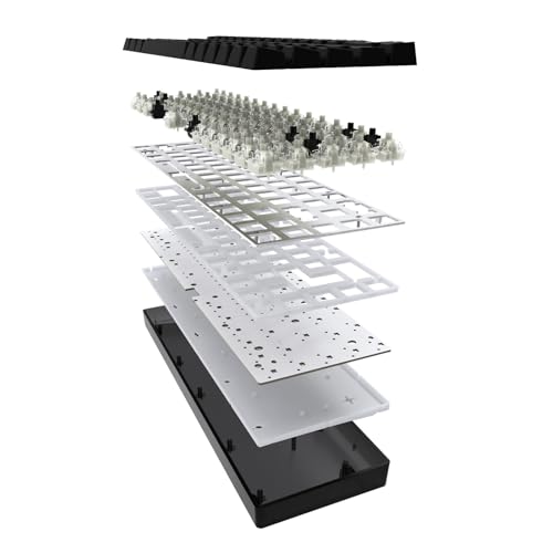 Raven68 Clavier mécanique avec commutateurs réglables et cordon USB type C - 3