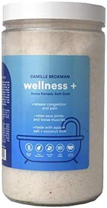 Camille Beckman Remedio casero baño corporal remojo, Wellness Plus, 36 Oz