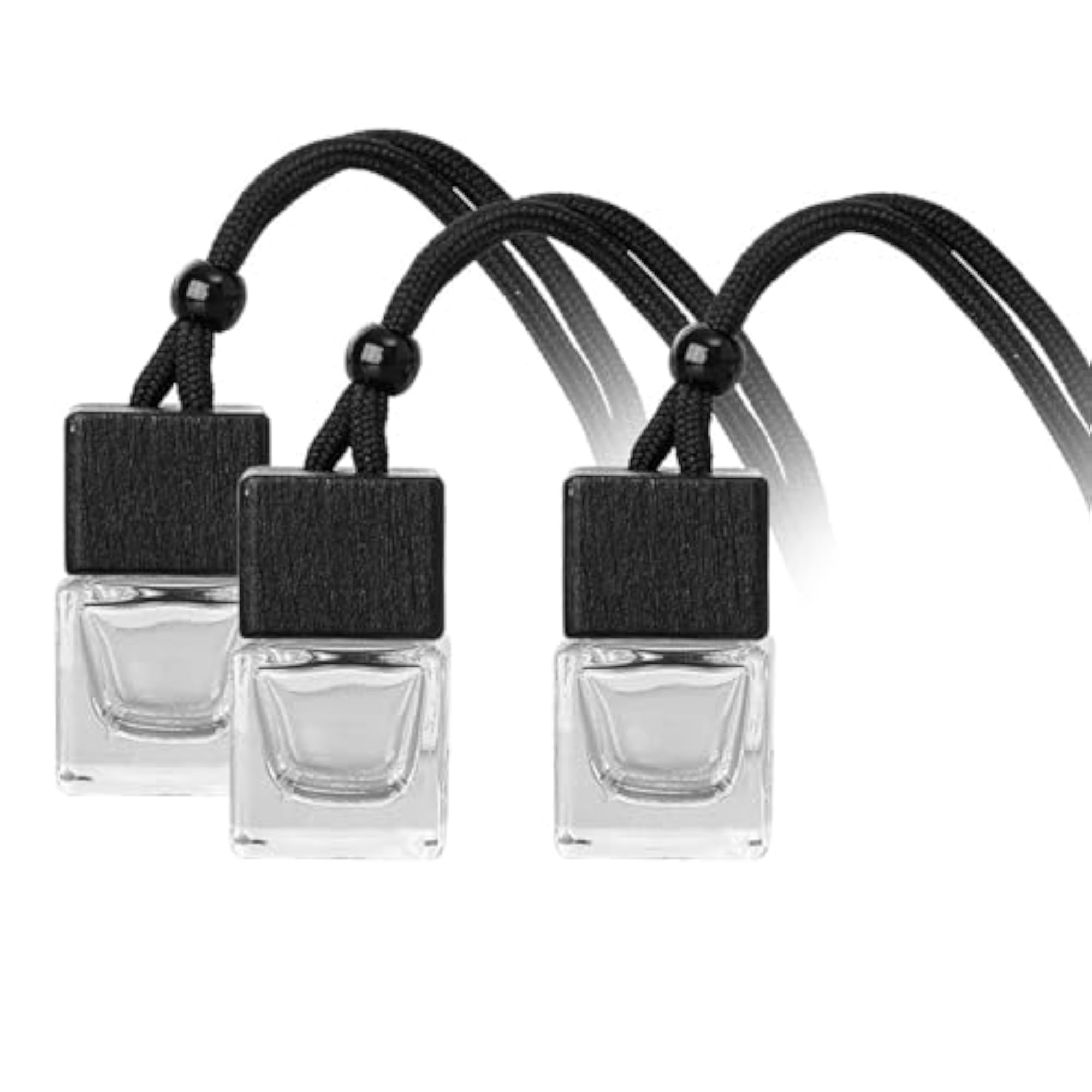3Pcs Decorative Car Perfume Bottles Hanging Diffuser