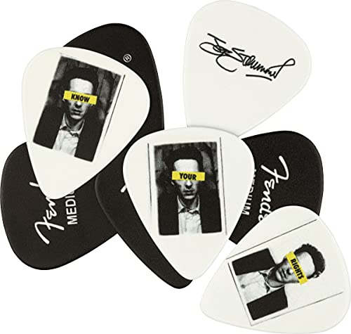 Fender® »JOE STRUMMER PICK TIN – MEDIUM – 8 PACK« Médiators en celluloïd – Forme 351 – Medium – Pack de 8 – Couleur: JS… - Les Beatles, Paul McCartney, John Lennon, RIngo Starr, George Harrison Fender® »JOE STRUMMER PICK TIN - MEDIUM - 8 PACK« Médiators en celluloïd - Forme 351 - Medium - Pack de 8 - Couleur: JS… – Image 4