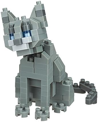 nanoblock - Cat Breed - Russian Blue, Collection Series Building Kit image 4