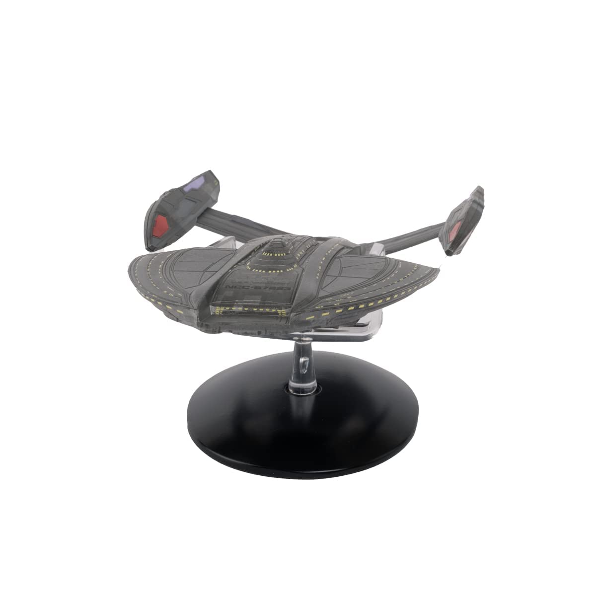 Eaglemoss Collections USS Varian Fry Die-Cast Star Trek Starship Replica Model, Black, Plastic, Science Fiction, Tabletop