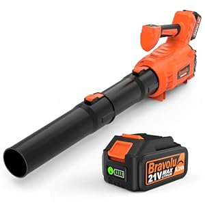 Bravolu Akku Laubbläser 5200 mAh