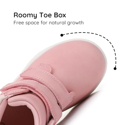 Blikcon Toddler Little Boys Girls Boots Fall Ankle Kids Work Boots Wide Toe Fit and Soft Collar (Toddler/Little Kid)2
