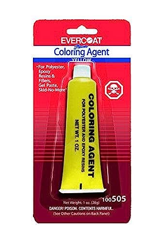 FIBRE GLASS-EVERCOAT CO Color Agent(1 Oz.), Sunset Yellow