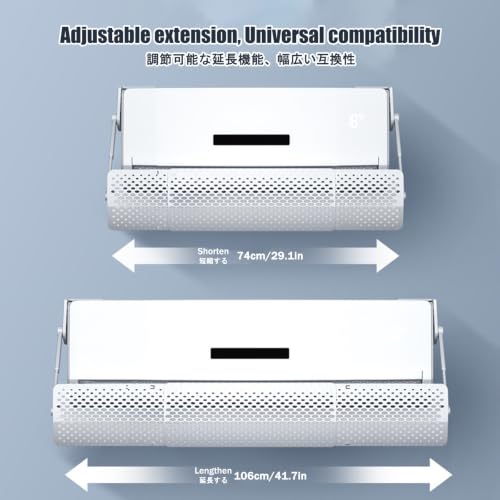 Deflector universal de aire acondicionado con sistema de protección de flujo directo 5