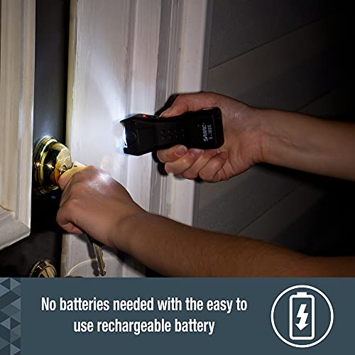 Sabre Realtree Edge 2-In-1 Stun Gun With Flashlight & Belt Holster, Emits 1.60 Powerful Pain Inducing Microcoulombs (Μc) Charge, 120 Lumen Led Flashlight, Rubberized Grip, Compact Design,Rechargeable #TOP4