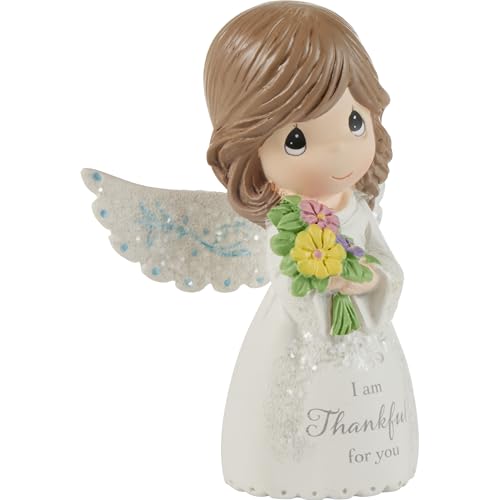 Precious Moments "I Am Thankful For You" Mini Resin Angel Figurine – Sentimental Appreciation Gift - Image 4