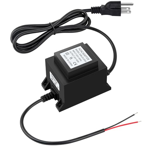 Karyoosi Outdoor Low Voltage Transformer 110/120V AC to AC 24V 2.5A 60W, Low Voltage Landscape...