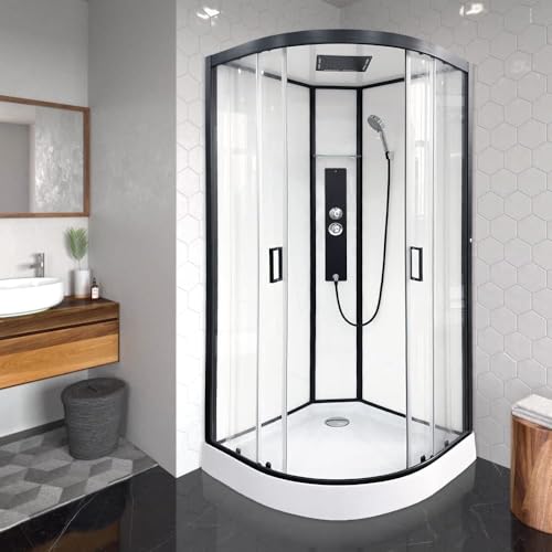 Image of Vidalux Kontrast 900 x 900 Quadrant Hydro Shower Cabin
