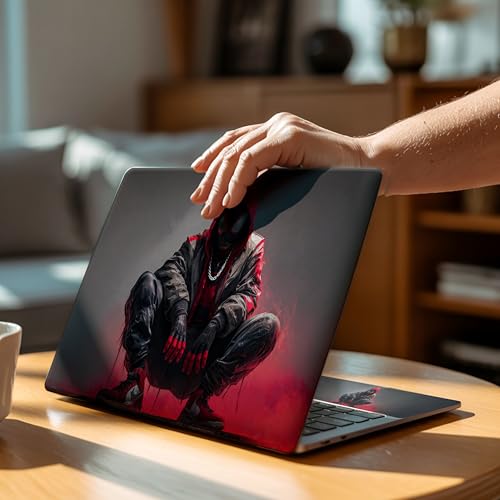 Image of NoWorries Laptop Skin for 15.6 & 14 Inch Laptop | Motivational, Superhero, Sports & Graphic Design Laptop Sticker Wrap | Premium Vinyl Laptop Cover (1Superhero, 13.5 x 9.5inches)